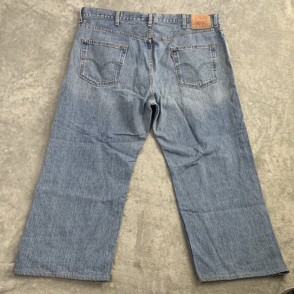 Vintage Levis 569 Jeans Men 44x26 Loose Straight Fit Blue Denim Y2K 2004 Relaxed - Picture 12 of 13